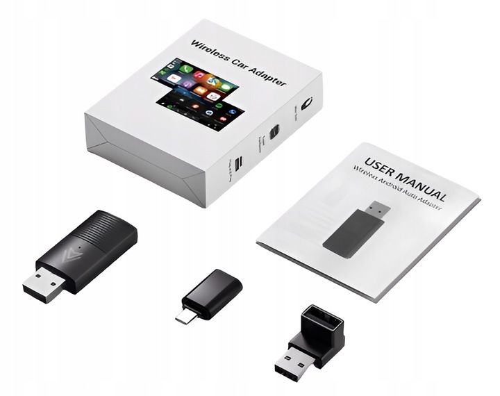 Bezprzewodowy Adapter Mini USB 2w1 TRADEBIT do iPhone / Androida zdjęcie 13