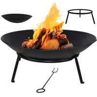 stalowe palenisko ogrodowe 60cm palermo