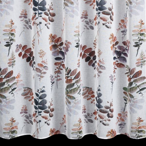 Zasłona gotowa na taśmie MARINA 140x270 Eurofirany stalowy zdjęcie 6