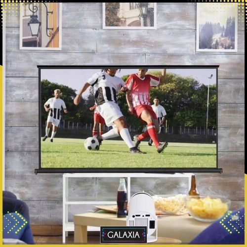 PROJEKTOR RZUTNIK MINI PRZENOŚNY ANDROID LED WIFI FULL HD SMART TV HY300 na Arena.pl