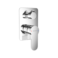 Oxalia bateria prysznicowo-wannowa, z Fix-box, chrom