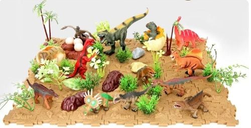 Puzzle 3D edukacyjne  figurki Dinozaury na Arena.pl