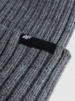 4F Czapka zimowa Thinsulate męska - szara L