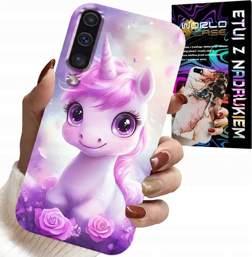 ETUI DO SAMSUNG GALAXY A70 - SŁODKI JEDNOROŻEC, WZORY DLA DZIECI CASE na Arena.pl