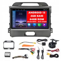 RADIO 2DIN ANDROID 13 KIA SPORTAGE 3 2010-2016 ANDROID AUTO CARPLAY 4G/64GB