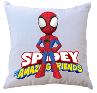 Poduszka z wkładem Spidey i Przyjaciele