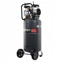 PROFESJONALNY KOMPRESOR BEZOLEJOWY PIONOWY, STOJĄCY 10 BAR 100L R2