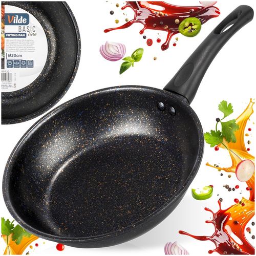 Patelnia granitowa BASIC LINE 20 cm na Arena.pl