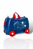 Walizka dziecięca jeżdżąca podróżna na kółkach MAGIC TRAVEL Space