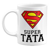 Kubek Super Tata, Prezent dla Taty na Dzień Ojca, 330ml