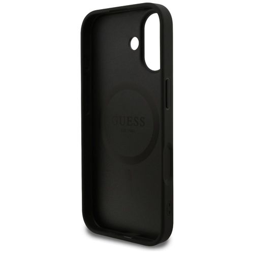 Etui Guess 4G Ring Classic Logo MagSafe do iPhone 17 czarny na Arena.pl