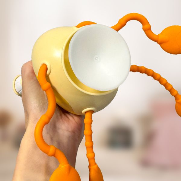 Żyrafka Sensoryczna Silikonowa Zręcznościowa Gryzak zdjęcie 12