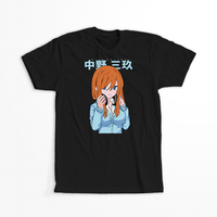 Koszulka Czarna - The Quintessential Quintuplet - WYBIERZ KOLOR KOSZULKI I FASON Męska M