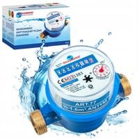 WODOMIERZ LICZNIK WODY ZIMNEJ DN15 1/2 1,6m3 LEGALIZACJA 2030 DIAMOND