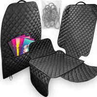 MATA OCHRONNA POD FOTELIK SAMOCHODOWY + OSŁONA NA TYŁ FOTELA SIEDZENIA