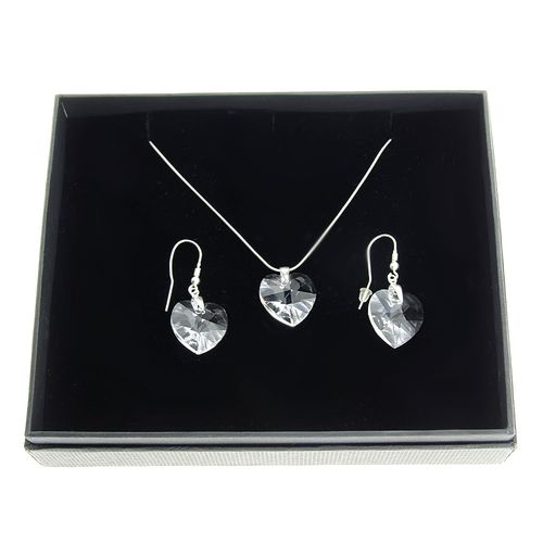 komplet serca elementy Swarovski® na Arena.pl