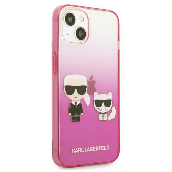 Etui Karl Lagerfeld do iPhone 13 mini, Różowy zdjęcie 4
