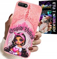 ETUI DO HUAWEI Y6 2018 - CUPID VIBES Z UROCZĄ ANIOŁKIEM PLECKI