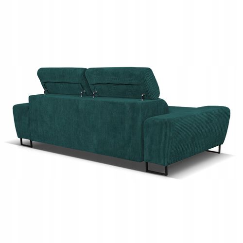 Sofa kanapa Savio salon Family meble zielony sztruks reg zagłówek na Arena.pl