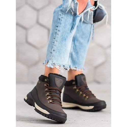 Brązowe Traperki r.40 na Arena.pl