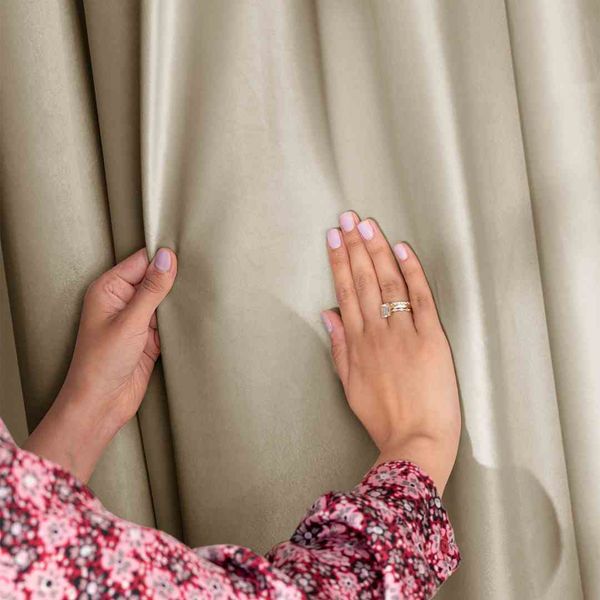 CURT/AH/VELVET/EYELETS/BEIGE/140X270/1PC zdjęcie 8