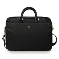 guess torba gucb15ntmlbk 16 czarny/black nylon triangle logo
