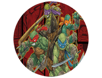 Opłatek na tort Żółwie Ninja