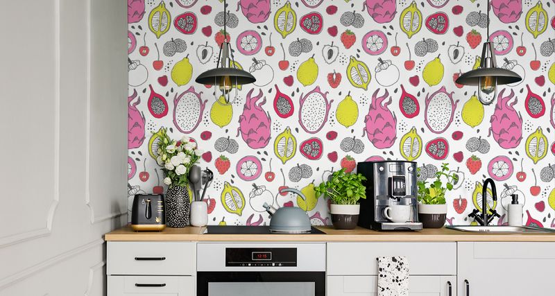 Tapeta Do Kuchni - Egzotyczne Owoce zdjęcie 2