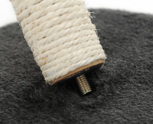 DRAPAK DLA KOTA SŁUPEK Z PIŁKĄ DO DRAPANIA WIEŻA 45CM SIZAL na Arena.pl