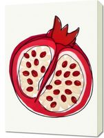 Obraz 50x70cm Nowoczesny Owoce I Granat I Pop Art Vintage