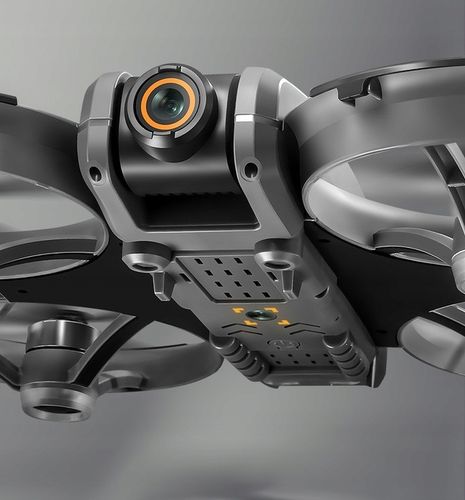 DRON KONTROLER Z LCD 2 kamery SILNIK BEZSZCZOTKOWY ZABAWKA 135G WIFI 3x AKU na Arena.pl