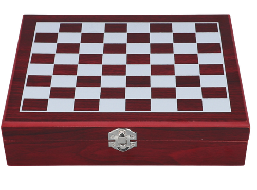 Elegancki Zestaw Piersiówek I Kieliszków Ze Stali Nierdzewnej + Szachy na Arena.pl