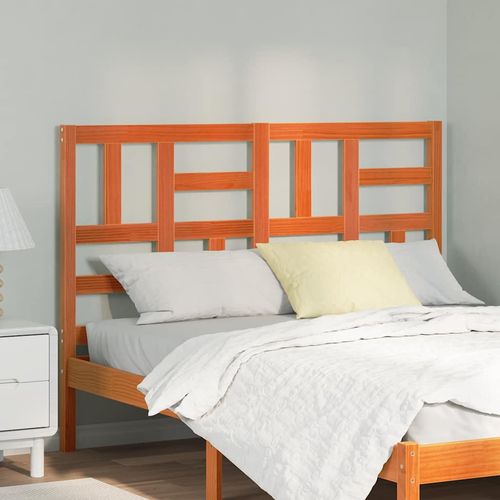 Wezgłowie łóżka Z zagłówkiem Woskowy brąz 145.5 x 4 x 104 cm na Arena.pl