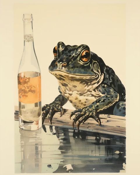 Plakat 40x50cm Refleksje Błotniaka zdjęcie 1