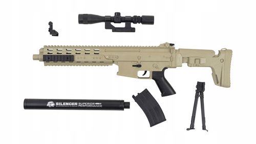 KARABIN NA KULKI SNAJPERSKI MK13 ASG IMITACJA BRONI NA KULKI 6MM REPLIKA na Arena.pl