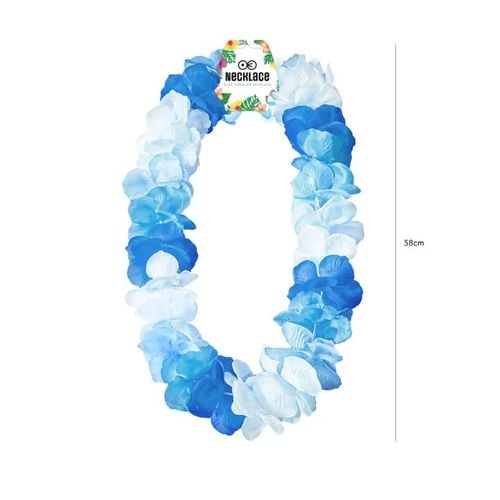Naszyjnik hawajski niebieski, 115 cm na Arena.pl