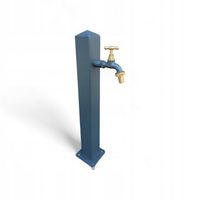 Kran ogrodowy YaPko Luma 1/2" kolor antracyt 50cm