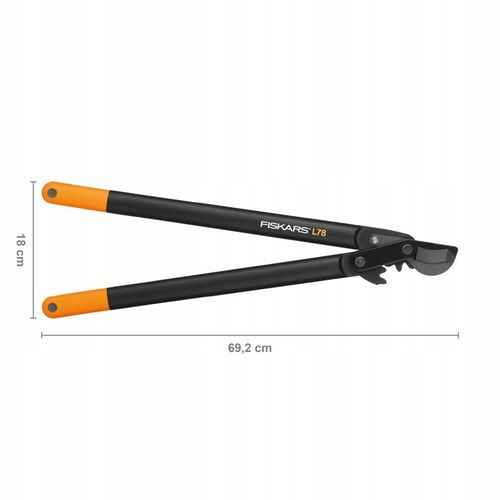 FISKARS POWERGEAR Sekator ogrodowy L78 nożycowy dwuręczny do gałęzi 69cm na Arena.pl
