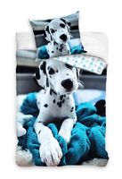 Pościel młodzieżowa 160x200cm DALMATYŃCZYK