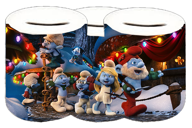 Skarbonka ceramiczna Smerfy zdjęcie 1