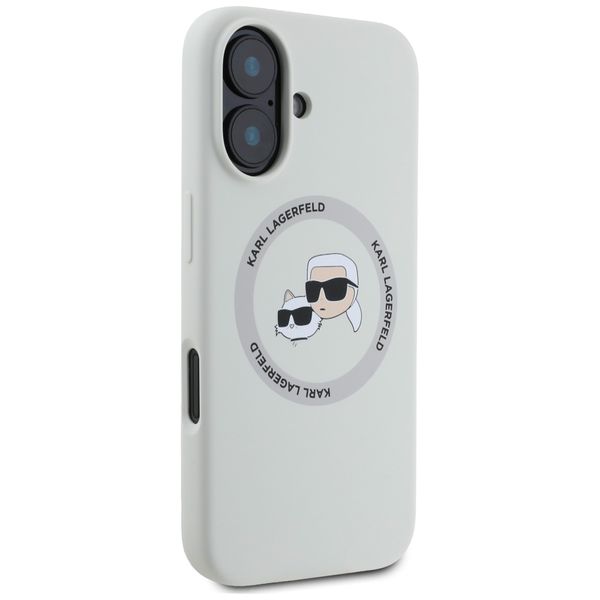 Etui Karl Lagerfeld do iPhone 16, Beżowy, MagSafe zdjęcie 4