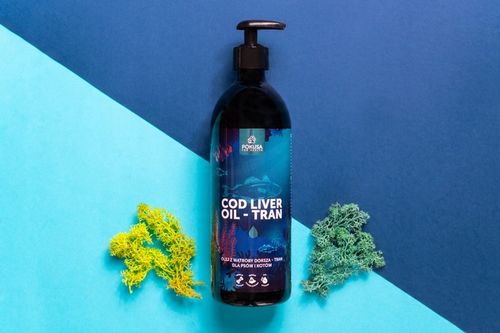 POKUSA Cod Liver Oil Tran z wątroby dorsza 500ml na Arena.pl