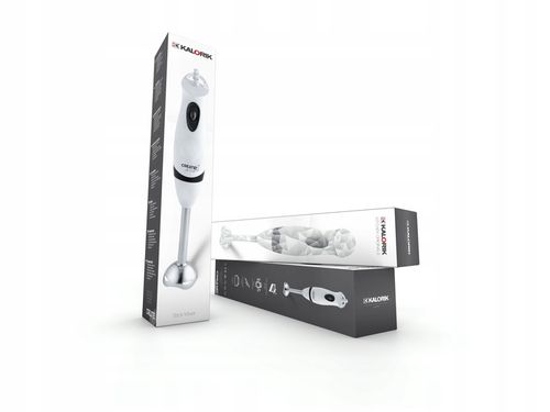 Blender ręczny kompaktowy 300W stal nierdzewna do zup sosów koktajli na Arena.pl