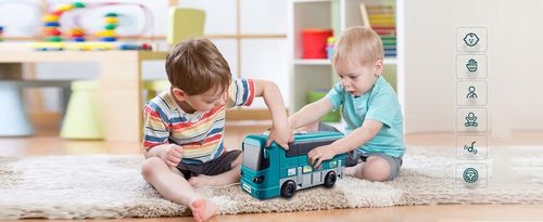 INTERAKTYWNY SAMOCHÓD WBIJAK EDUKACYJNY POJAZD DLA DZIECI Z DŹWIĘKIEM 6M+ na Arena.pl