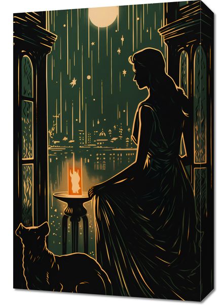 Obraz 40x60cm Nocne Szeptanie zdjęcie 1