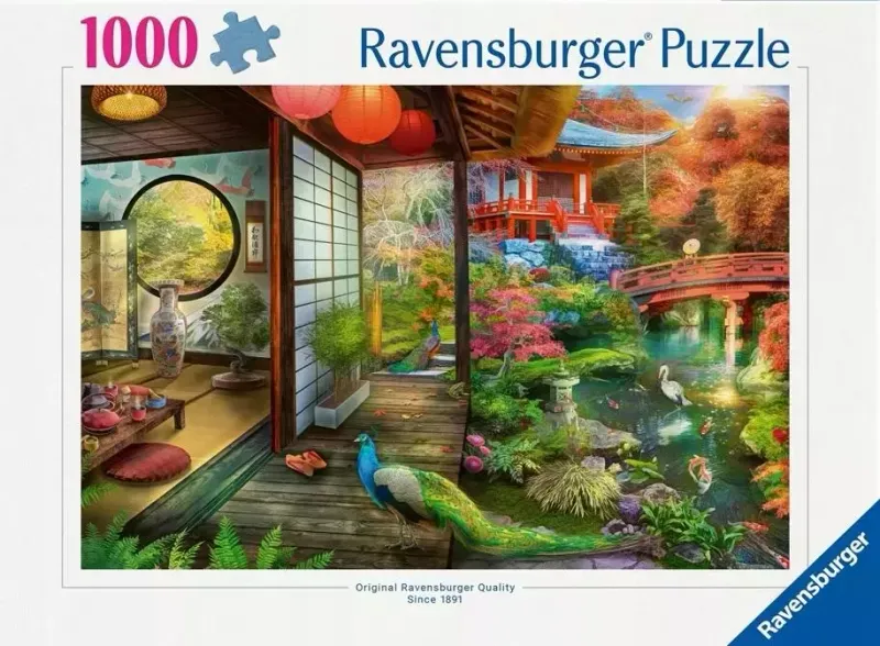 Puzzle 1000 Japońska herbaciarnia zdjęcie 1