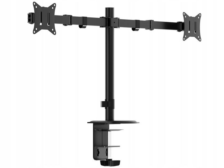 Uchwyt na 2 monitory LEVANO SYSTEM M2 PIVOT do 9KG VESA 100x100 zdjęcie 5