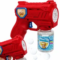 Pistolet na bańki mydlane do baniek mydlanych 70ml automatyczny na baterie