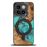 etui bewood unique na xiaomi 14 - turquoise z magsafe