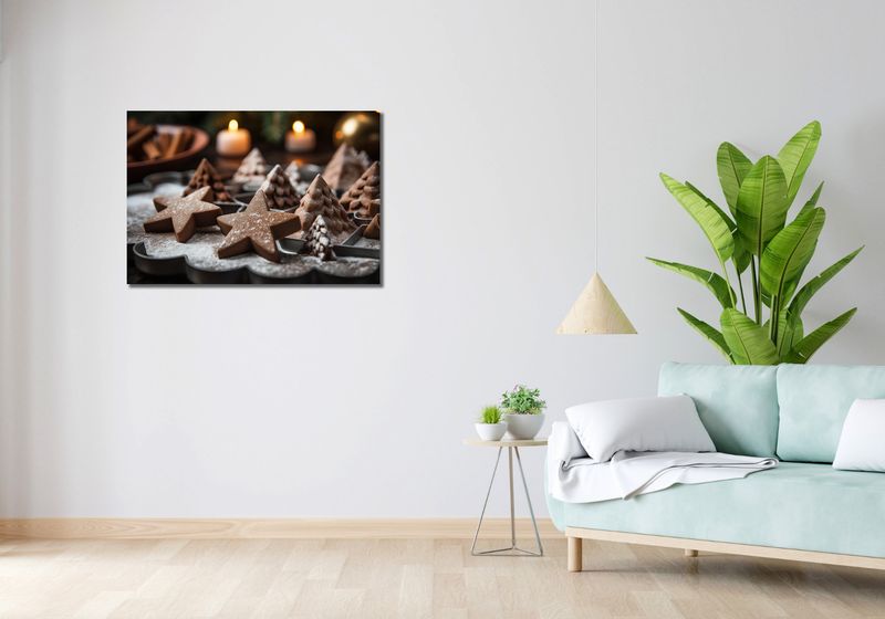 Obraz 90x60cm Zimowa Przyprawa zdjęcie 2